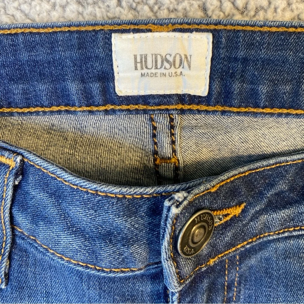 Hudson Jeans Cut Off Shorts 28 Flap Pockets‎ Denim